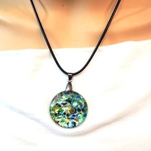 Colorful Glass Pendant